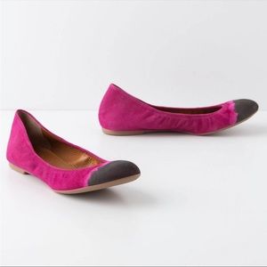Anthropologie leifnotes ballet flats